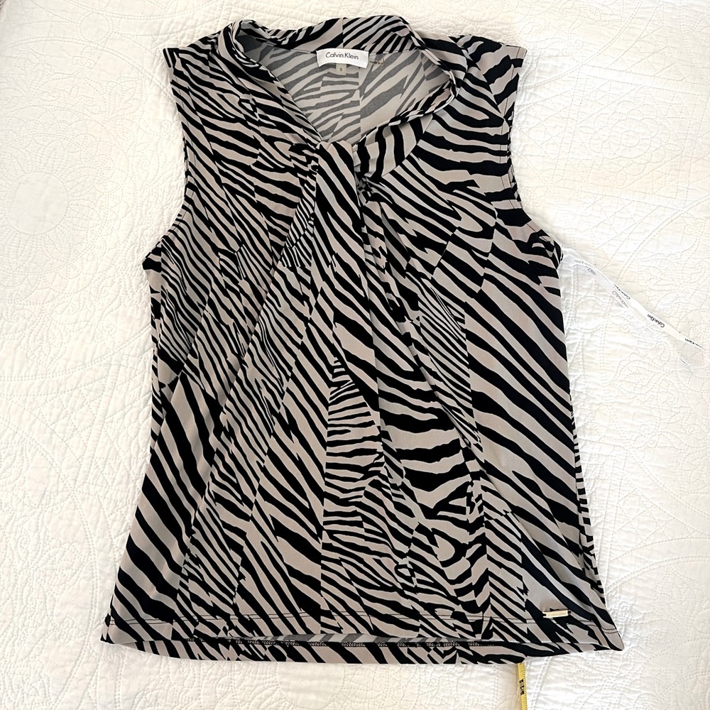 Calvin Klein Sleeveless Blouse